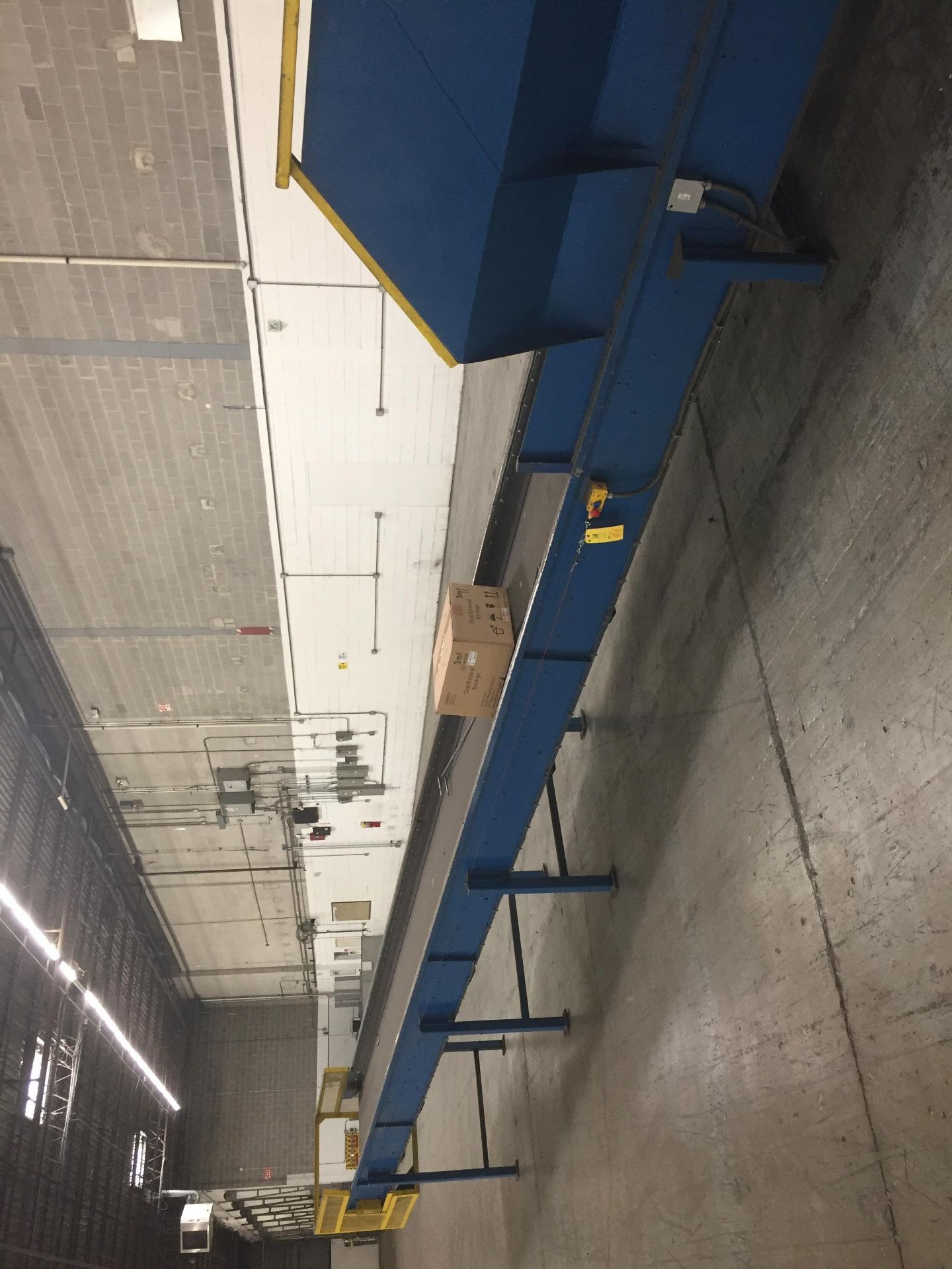 Sort Conveyor, 38 feet 11.25 inches LONG x 3 feet 5.25 inches WIDE, 3 HP, includes spare belt - Image 2 of 6