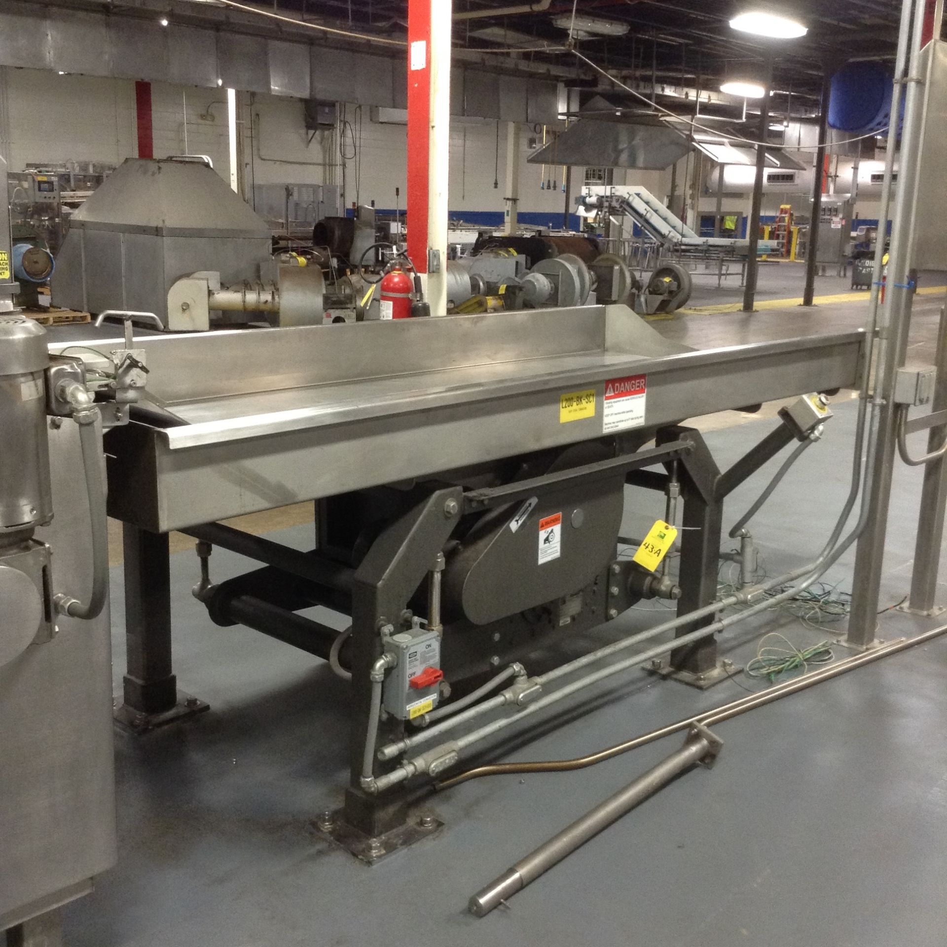 Slip Stick Conveyor, #8M-2.5-LH, 108 in. x 48 in. Wide, S/N HDC-2011, Rigging Fee for this lot Not - Image 2 of 2