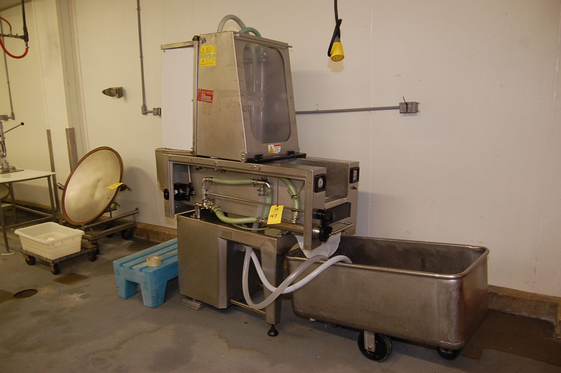Unther/GS Type Plll/21 Meat Injector, 220 Volt, SN 29120, Includes Drain Tub, RIGGING FEE: $250 - Image 2 of 3