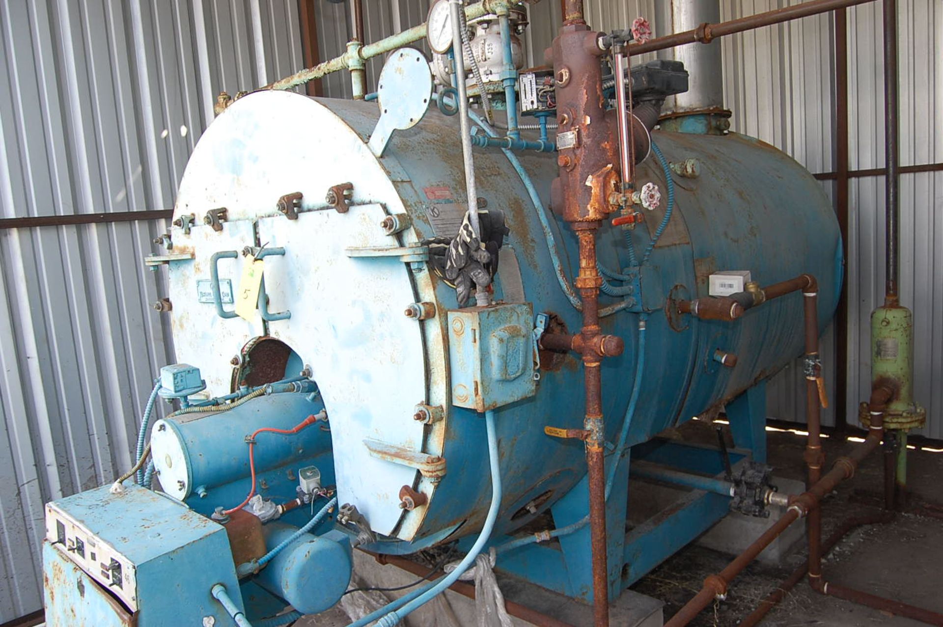 Kewanee Boiler Co. Model #H3S-60-G 100 HP Natural Gas Boiler, SN R3263, RIGGING FEE: $2000 - Image 3 of 3