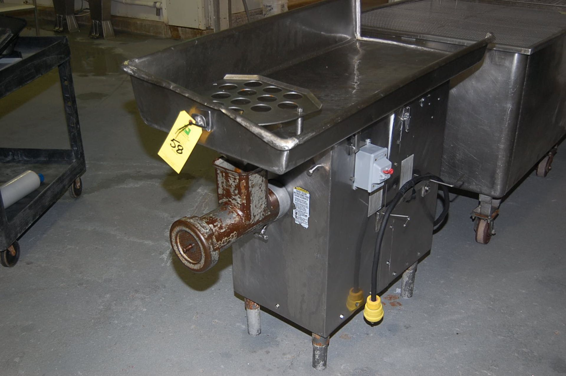 Hobart Grinder, 230/460 Volt Motor, RIGGING FEE: $125