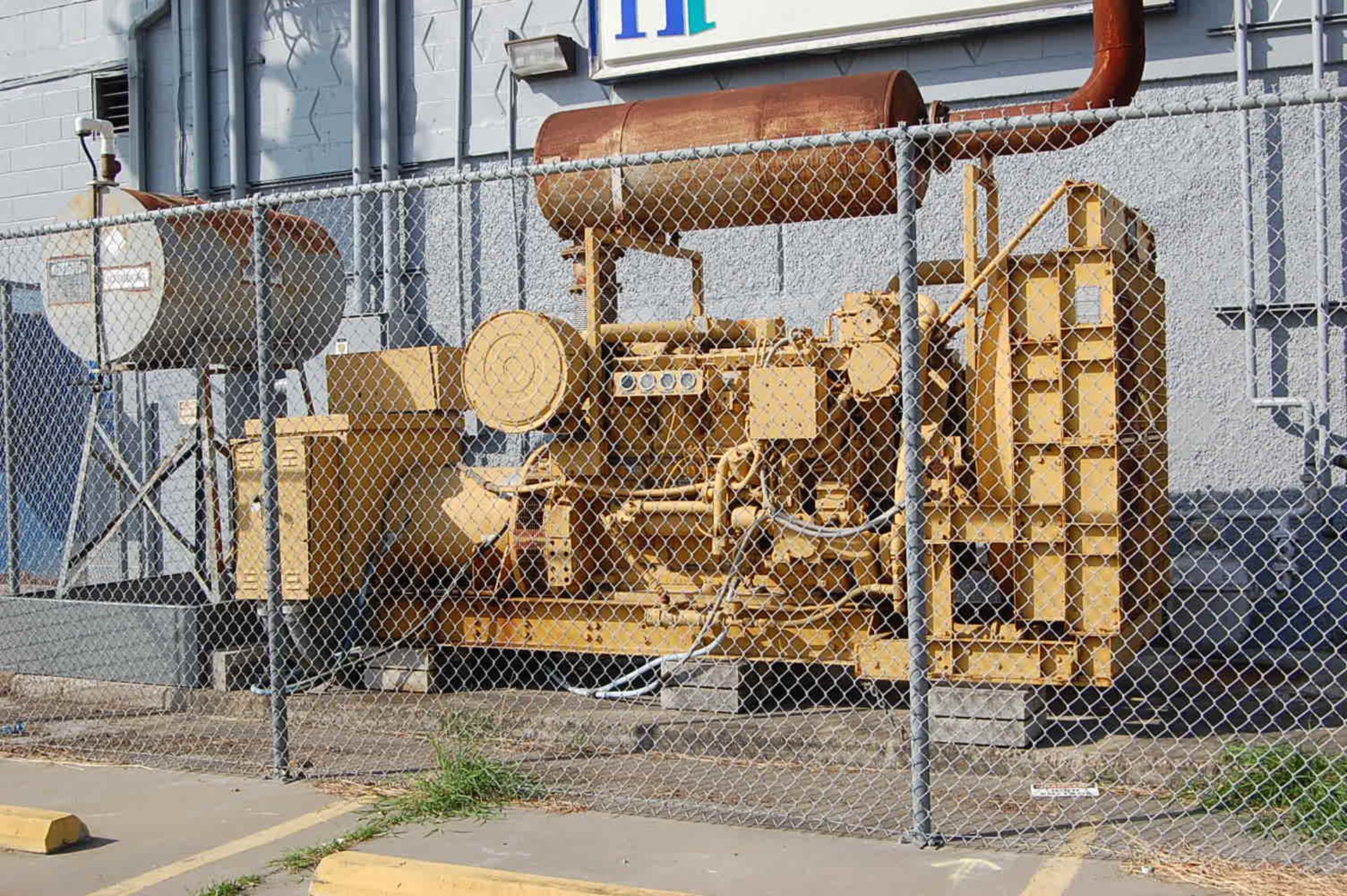 Caterpillar #3508 Diesel Generator Set, Rated 875 KVA/700 KW, Model #SR-4, RIGGING FEE: $2000