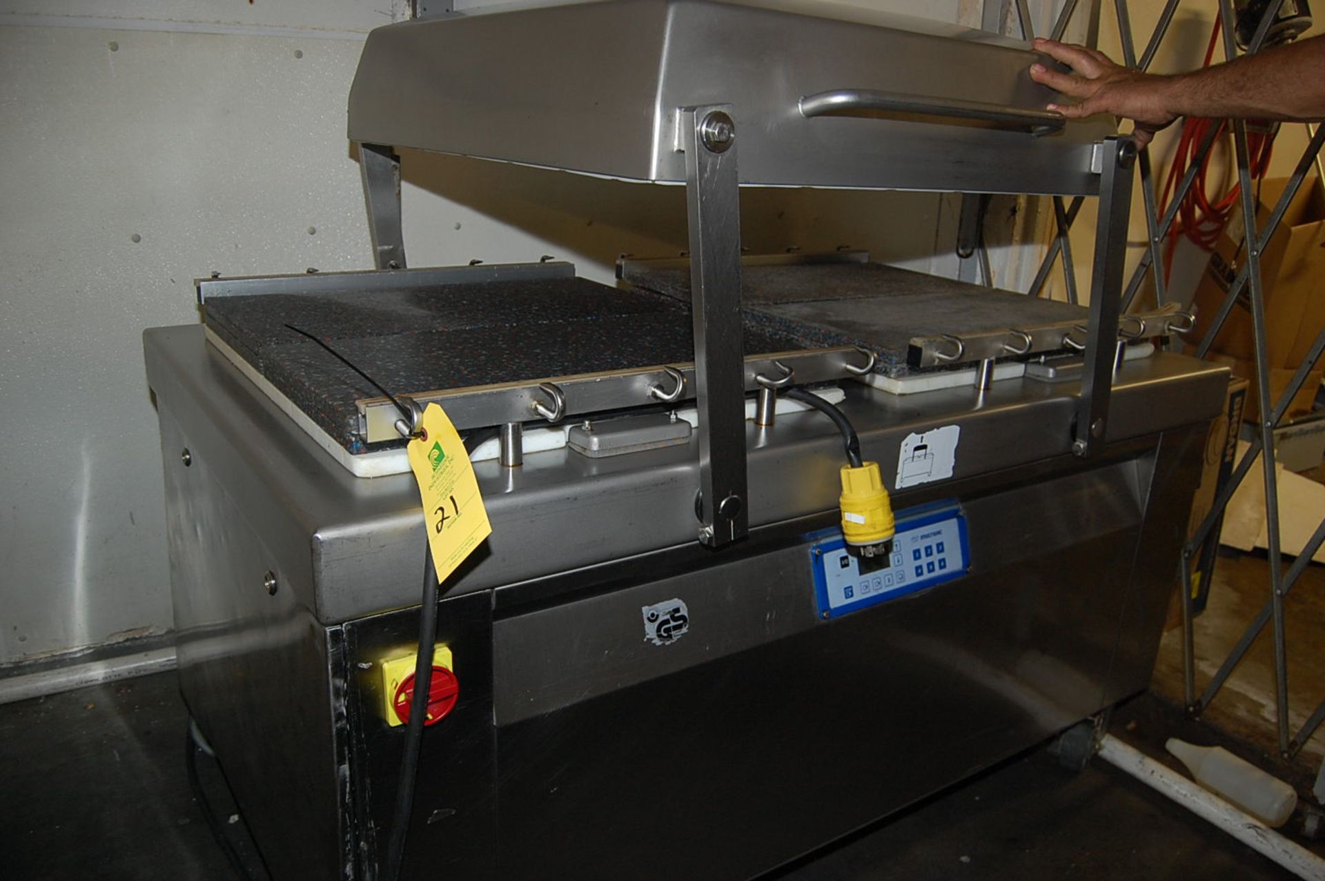 Multivac Model #C-500 Double Chamber, Vacuum Packaging Machine, 4-Wheel Base, RIGGING FEE: $150 - Image 2 of 2