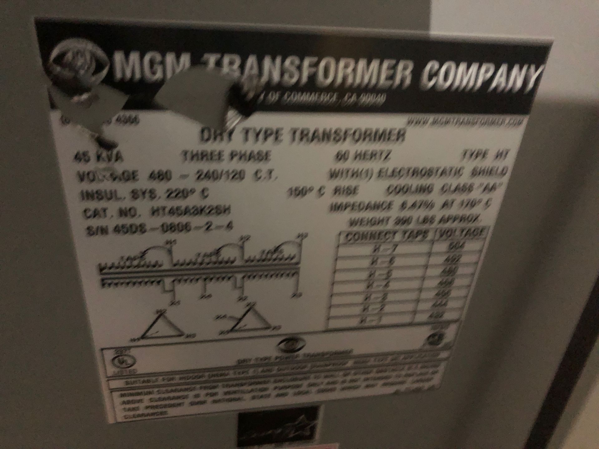 MGM Transformer Rigging Fee for the item: $30 - Image 3 of 3