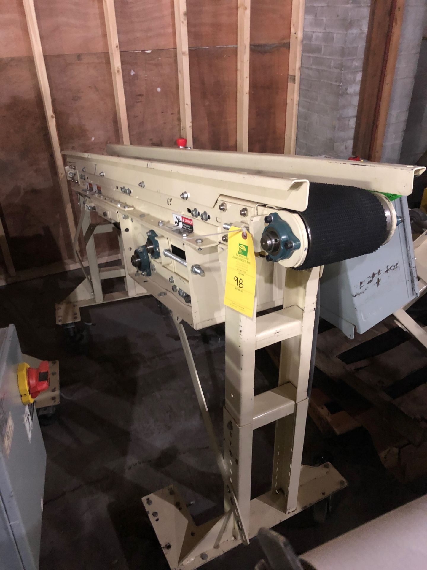 Belt Conveyor 6 in. x 7 ft. Rigging Fee for the item: $30
