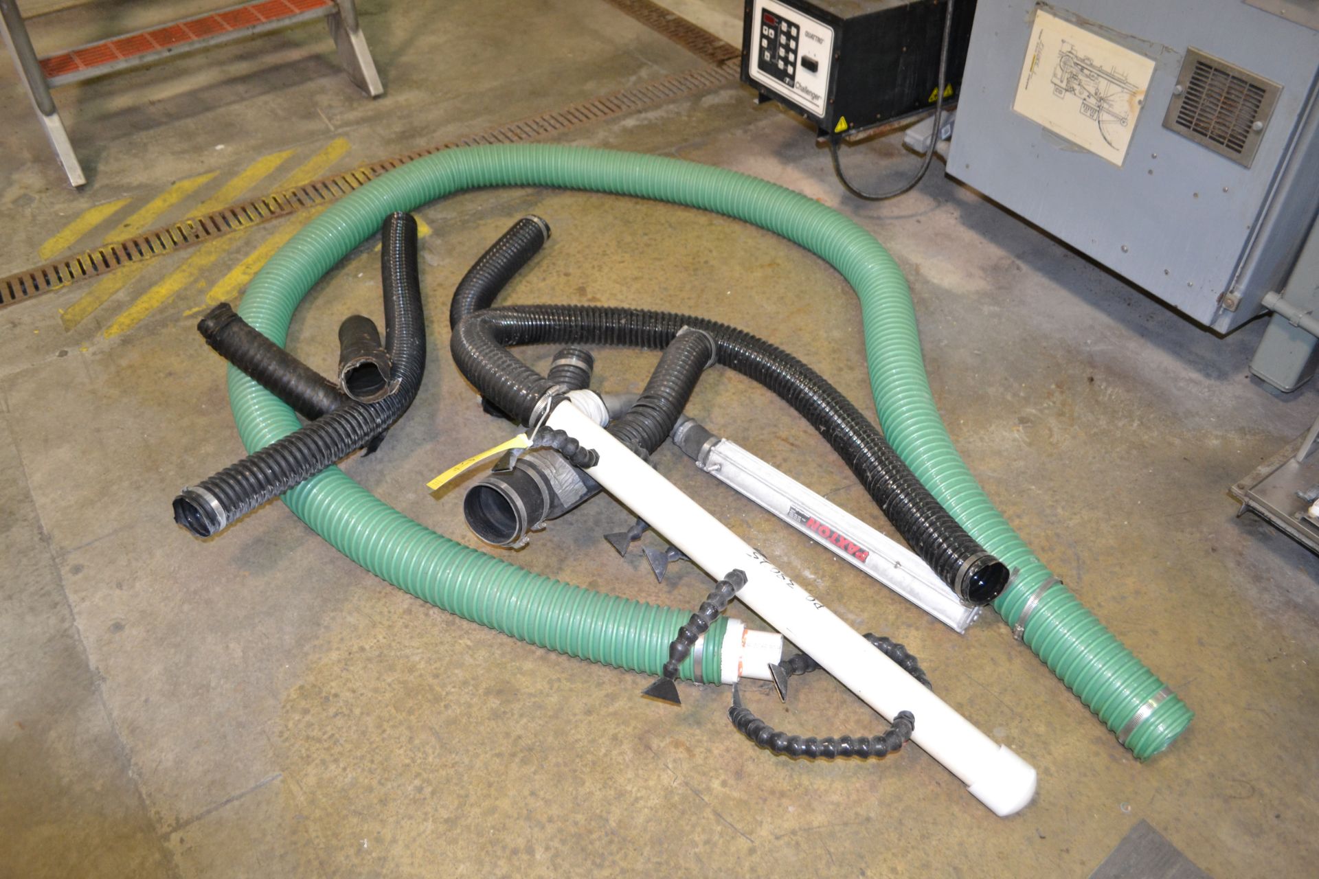 Paxton air knife, hosing, and set of nozzles, RIGGING FEE $25