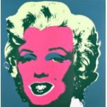 Warhol, Andy (Pittsburg 1928-1987 New York) nach "Marilyn". Farbserigraphie. Blattgrösse 91,5x91,5