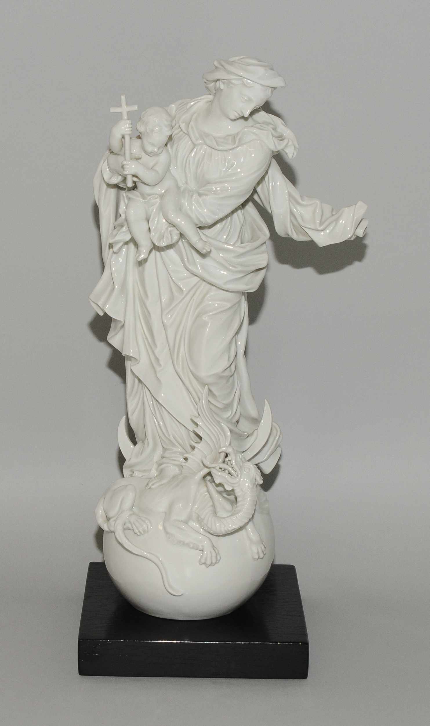 "Maria Immaculata", Meissen 20.Jh. Nach einem Modell von Johann Joachim Kaendler um 1737. Limitierte - Bild 2 aus 12