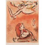 Chagall, Marc (Witebsk 1887–1985 Saint-Paul de Vence) "Le visage d'Israel". Aus: "Illustrations pour