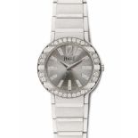 Piaget Diamant-Damenarmbanduhr Polo. 2000. Ref. P10140. Serien Nr. 929182. 750 Weissgold matt/