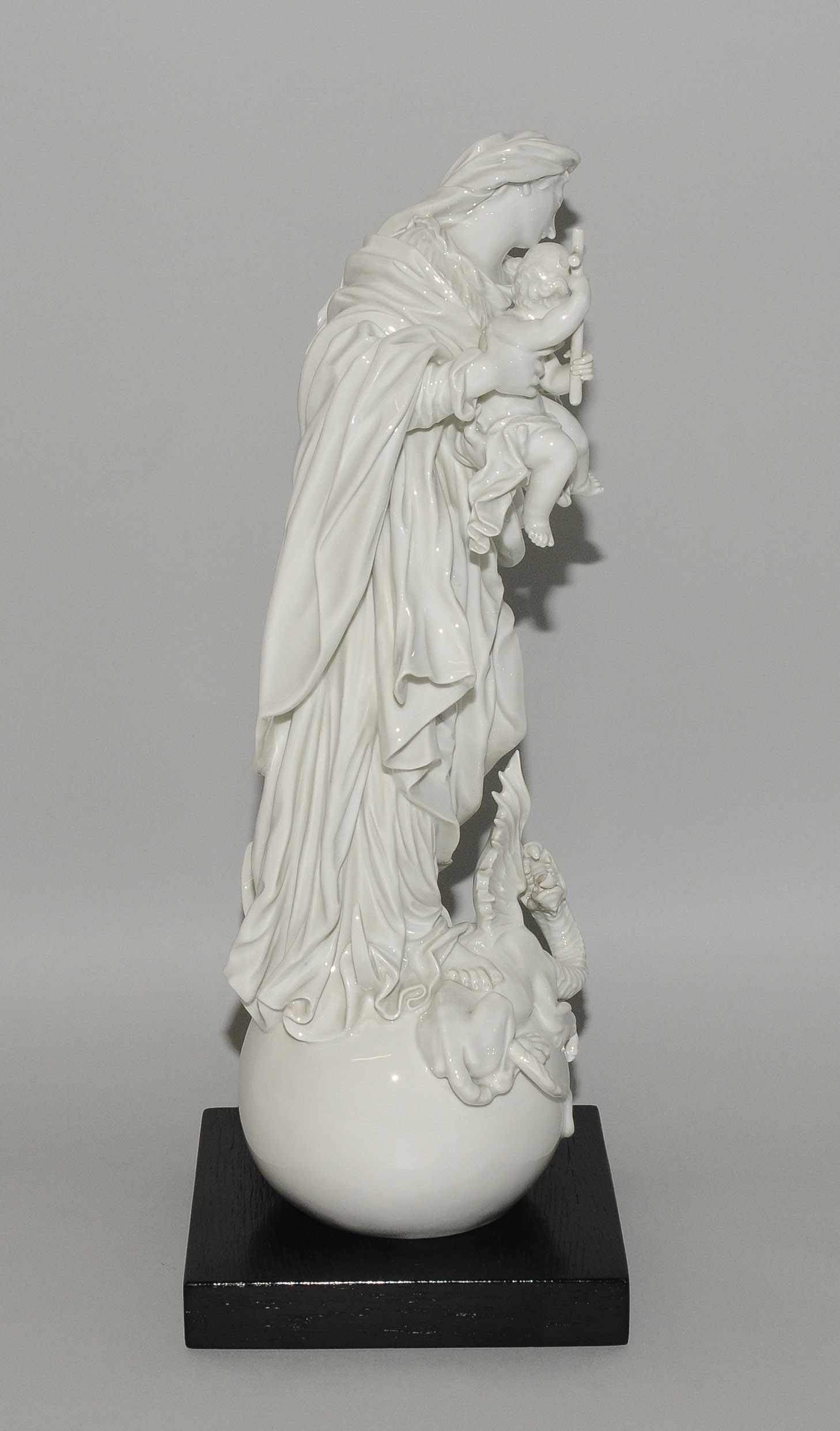 "Maria Immaculata", Meissen 20.Jh. Nach einem Modell von Johann Joachim Kaendler um 1737. Limitierte - Bild 7 aus 12