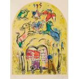 Chagall, Marc (Witebsk 1887–1985 Saint-Paul de Vence) "La Tribu de Lévi". Aus dem Album: "Douze