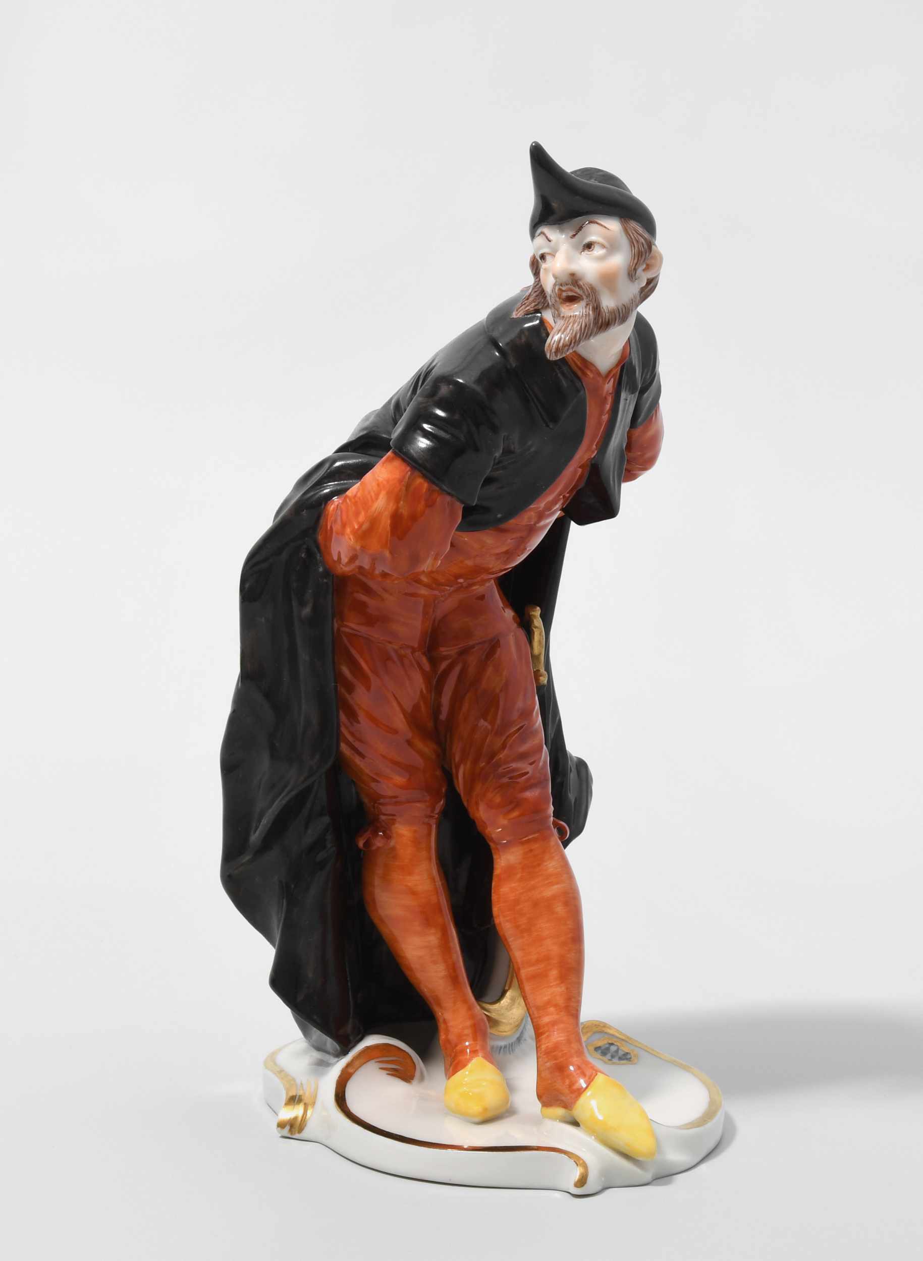 Pantalone, Nymphenburg Nach 1900. Aus der Commedia dell'arte. Modell von Franz Anton Bustelli (tätig