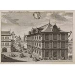 Herrliberger, David (1697 Zürich 1777) "Hotel de la Ville de Zuric. Rath-Haus der Statt Zürich".