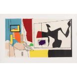 Le Corbusier (La-Chaux-de-Fonds 1887–1965 Roquebrune Martin) "Femme à la fenêtre". 1958.