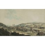 Pfenninger, Matthias (1739 Zürich 1813) "Vue de la Ville de St. Gal, prise du coté du Chemin de