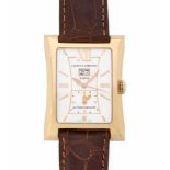 Cuervo Y Sobrinos Habana Esplendidos Rechteckige, automatische Herrenarmbanduhr um 2008 mit Dual