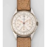 Arcadia Chronograph Runder, mechanischer Schaltradchronograph 40er Jahre mit Handaufzug in