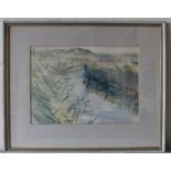 Chris Sinclair, 20th Century Watercolour, Grasses on the Banks of a Stream. Signed l.r., in a