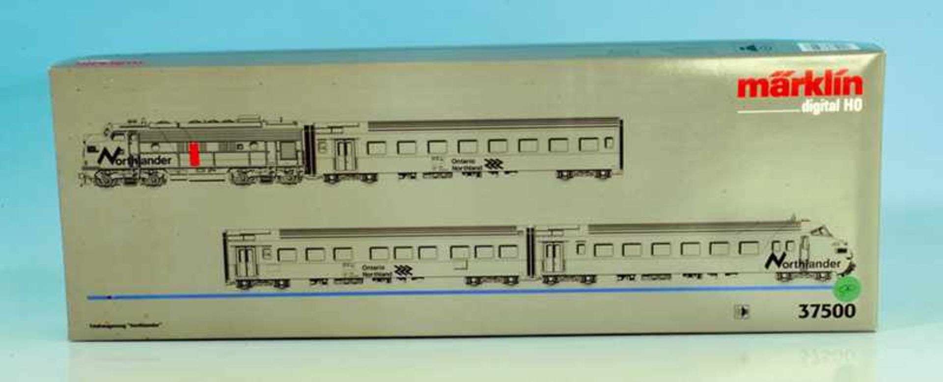 MÄRKLIN Triebwagenzug 37500, "Northlander", digital neuwertig, im OKT.