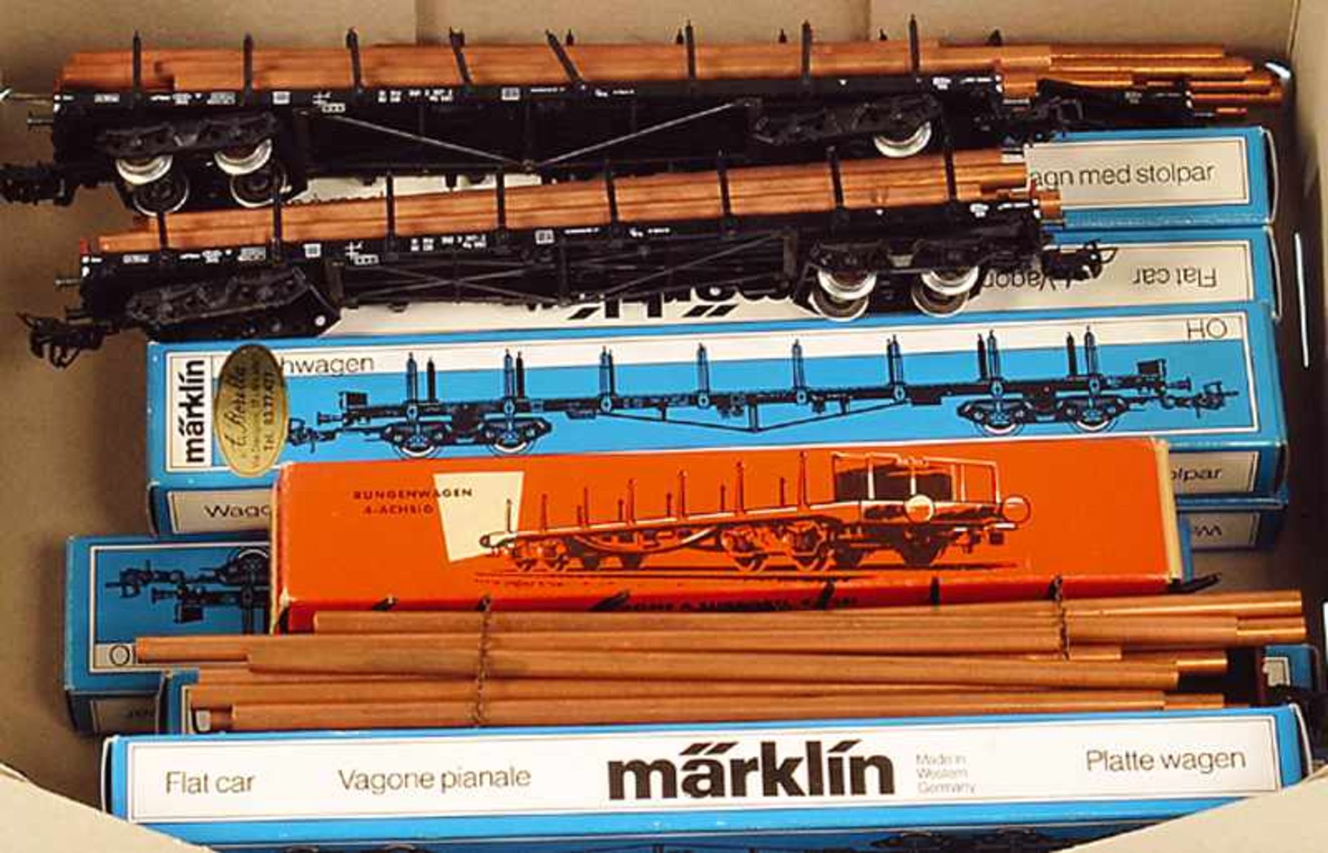 Konvolut MÄRKLIN Güterwagen 5 Stück, Besichtigung erforderlich.