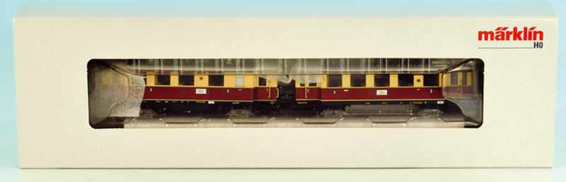 MÄRKLIN Dieseltriebwagen mit Beiwagen, BR VT 135 und VB | 140 sehr gut, im OKT.