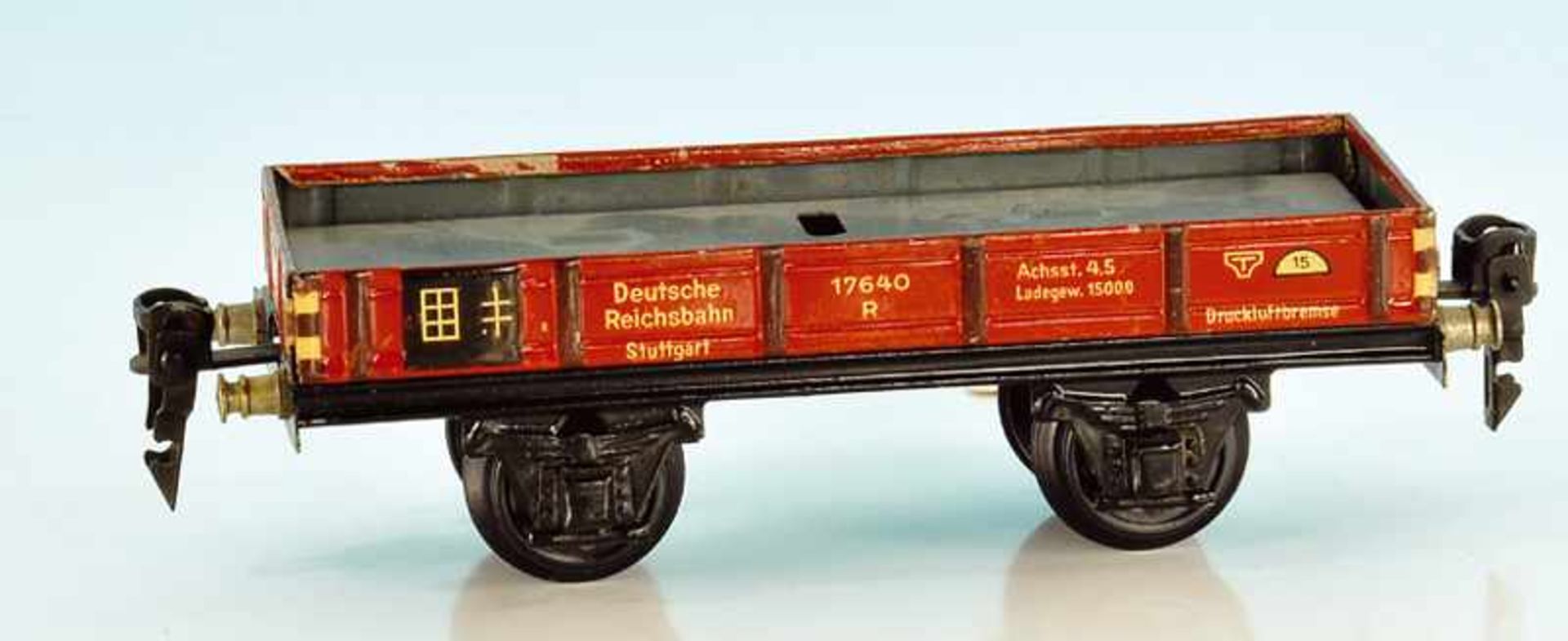 MÄRKLIN Unterwagen für Autotransport 1764/0 A Befestigungslaschen abgebrochen, Besichtigung