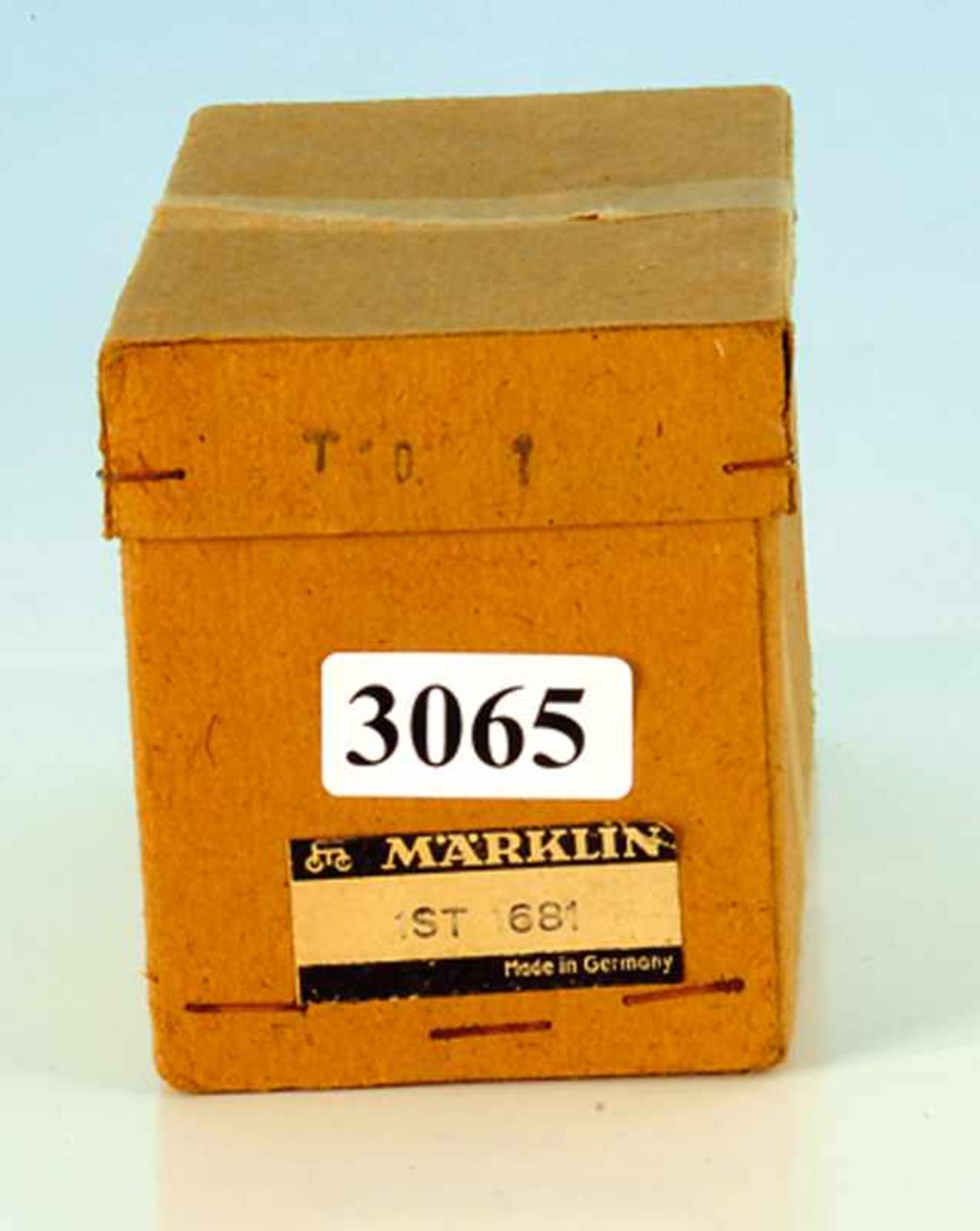 MÄRKLIN Originalkarton 1681/0 guter Orig.-Zustand.