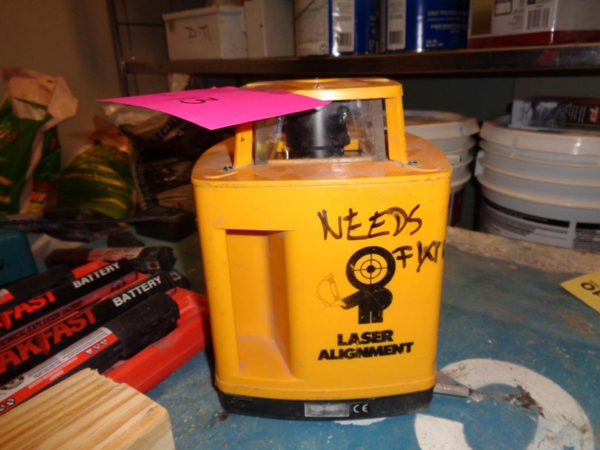 LASER ALIGNMENT INC. LASER BEACON MODEL 9025-4959 (NEEDS FIXING)