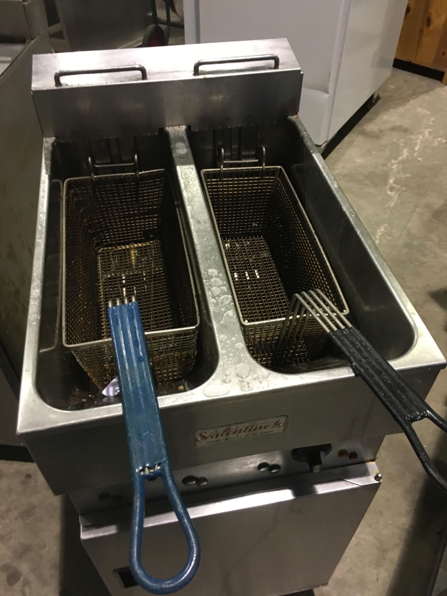 Valantine Double Fryer...3 Phase Electric.. - Image 2 of 3