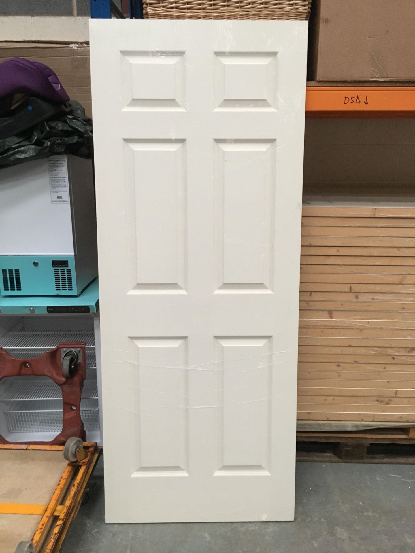 Bostonian 6 Panel Grained Door x 2....44mm Hollow