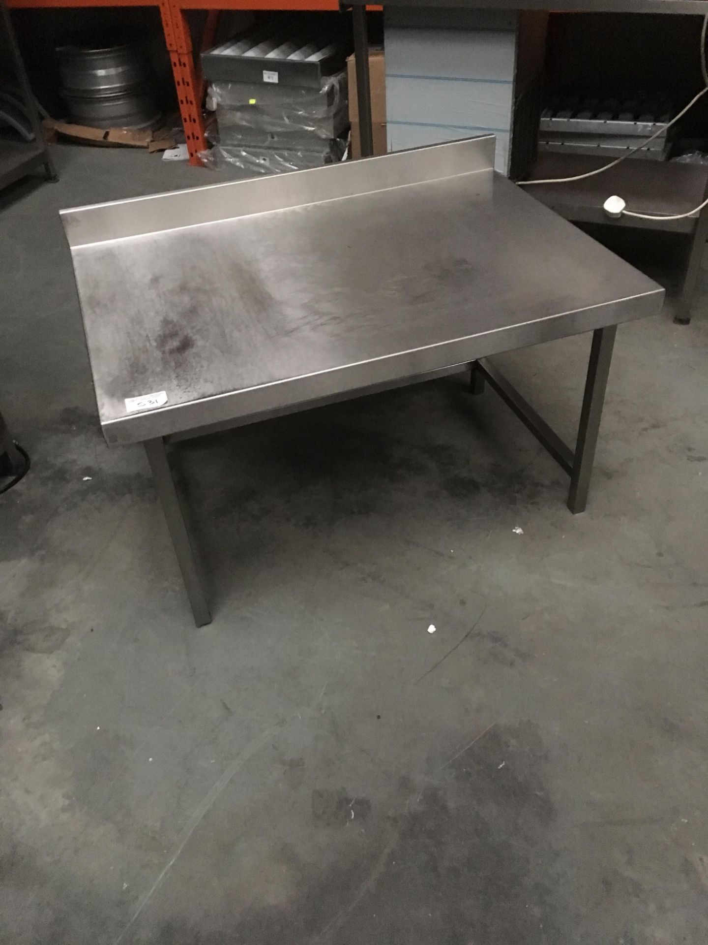 Stainless Steel Low Table ....1000mm x 700mm x 600