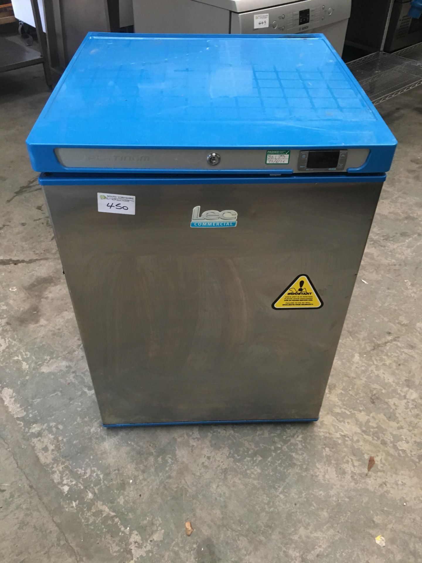 Stainless Commercial Undercounter Freezer