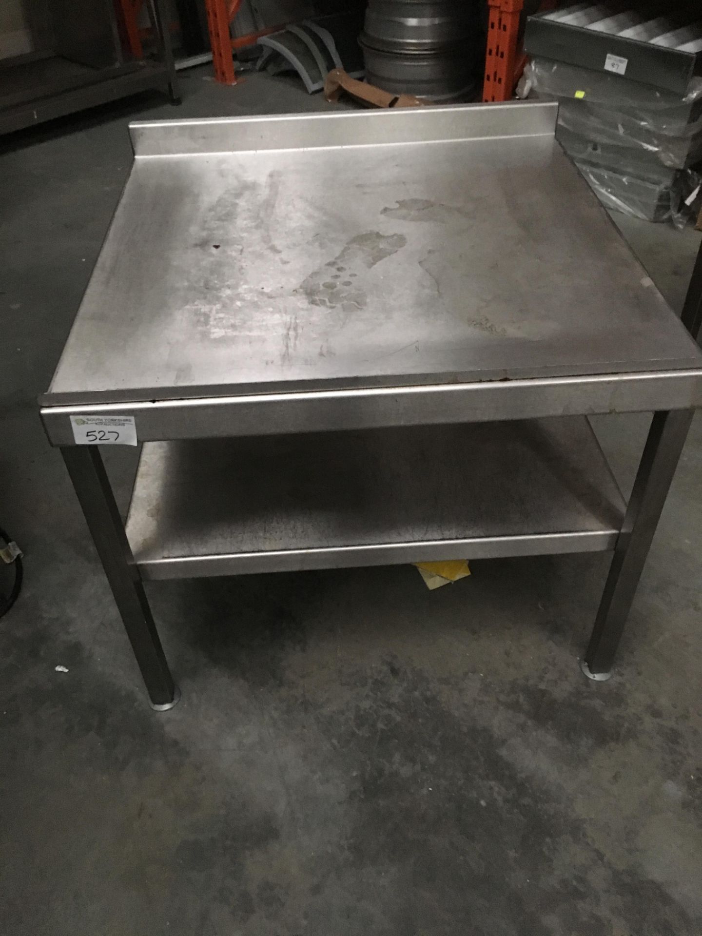 Stainless Steel Low Table