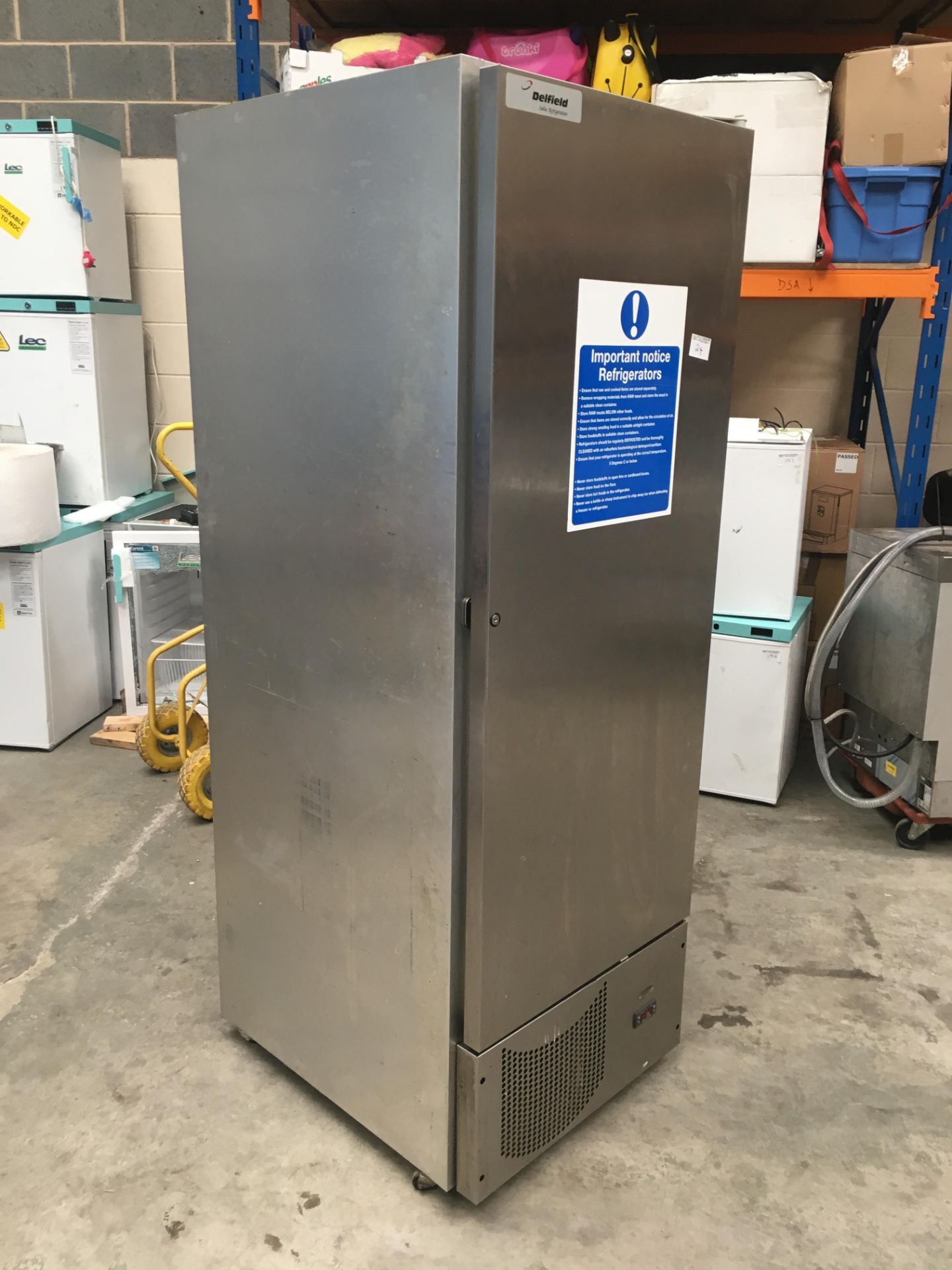 Sadia Upright Stainless Fridge - Image 2 of 3