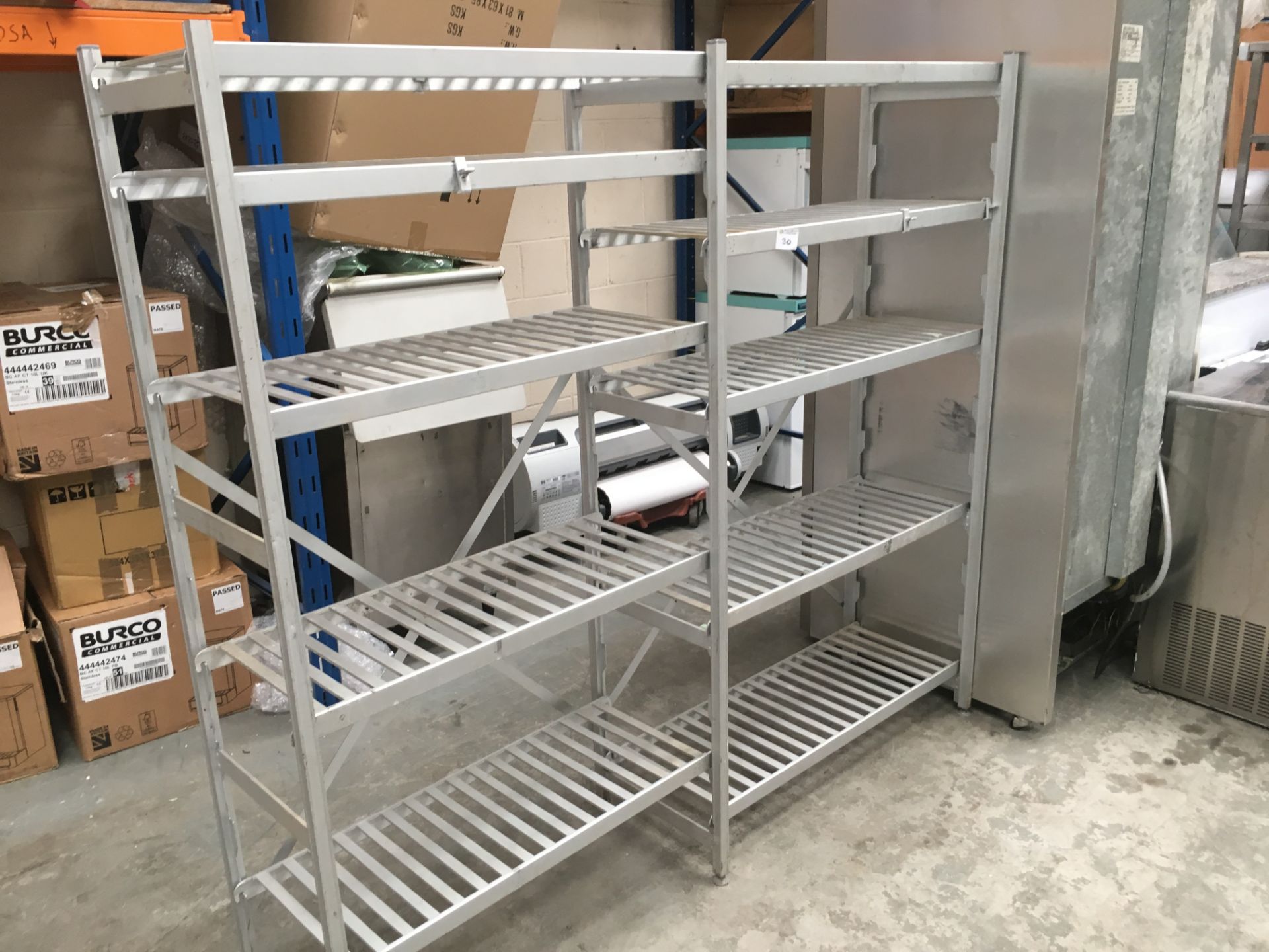 Aluminium Fermod Racking - Image 2 of 2