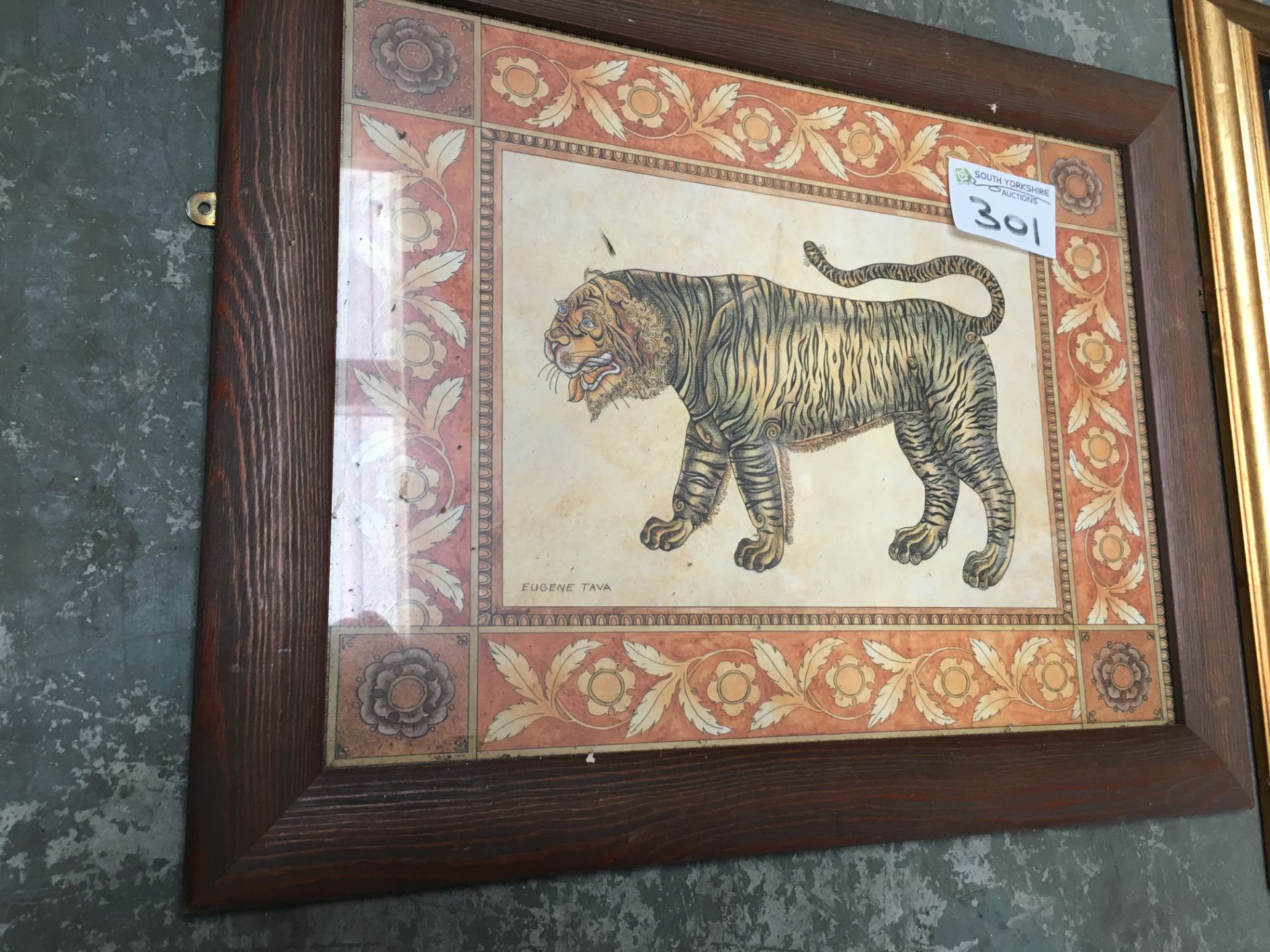 3 x Framed Pictures of Tigers - Image 4 of 4