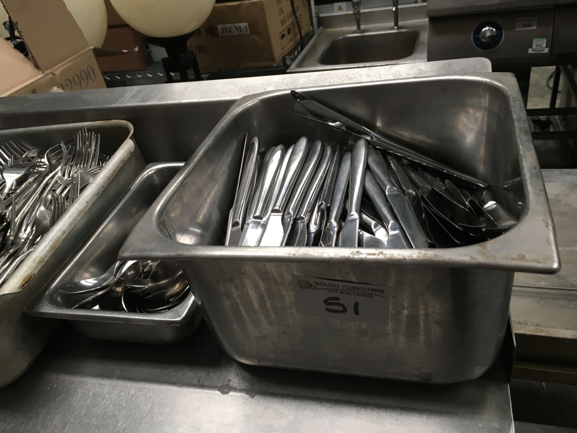 Very Large amount of Cutlery in 4 Containers - Image 5 of 5