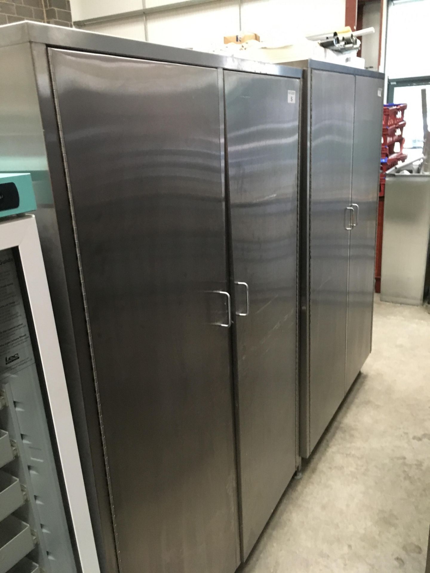 Large Kitchen Storage Cupboard Double Door