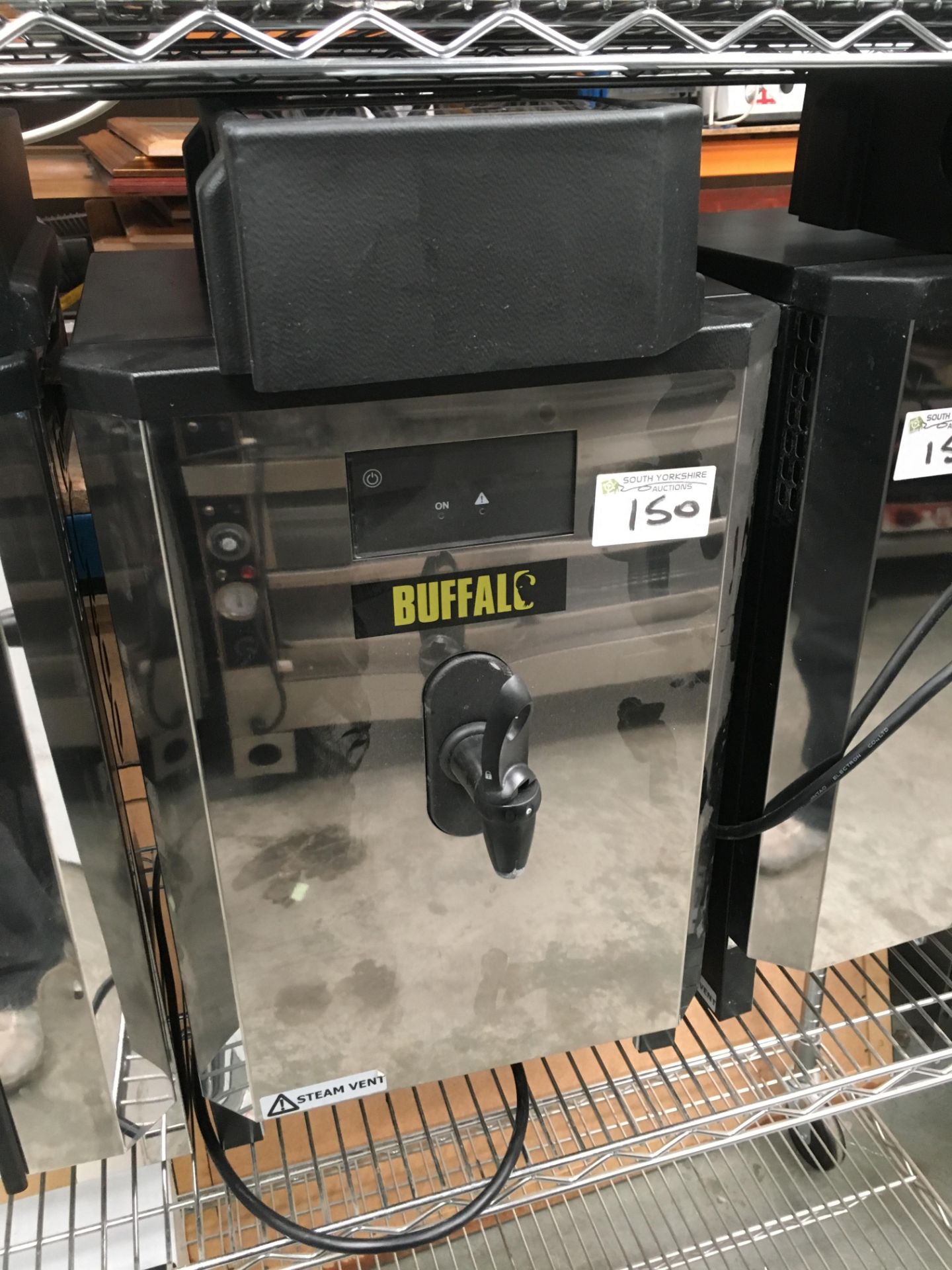 Buffalo Water Boiler with Drip Tray