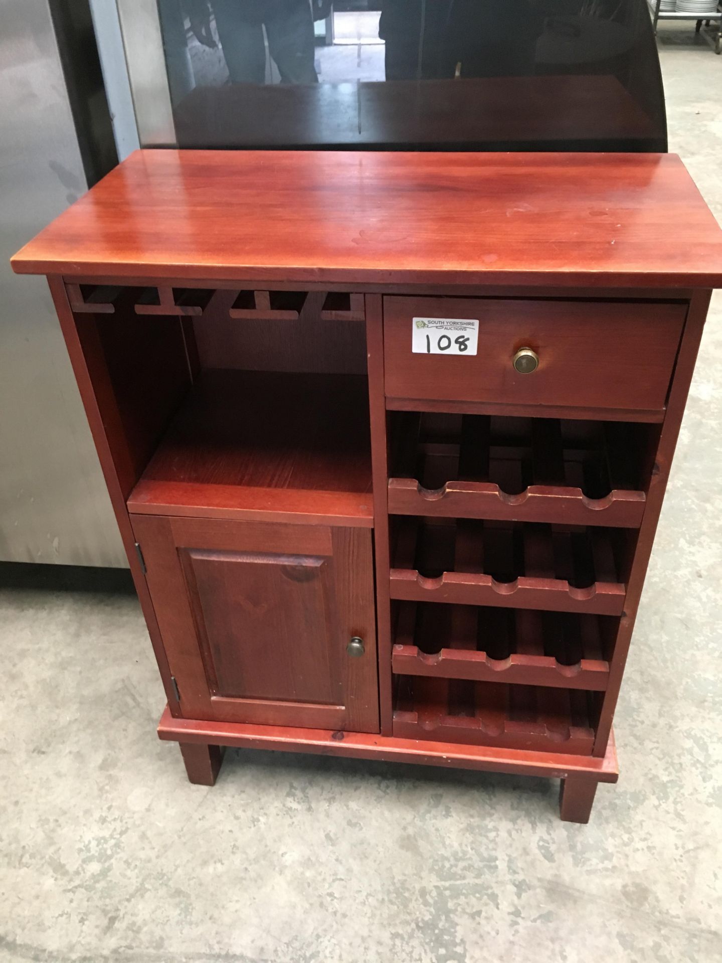 Wine Cabinet, Glass Holder, Dumb Waiter