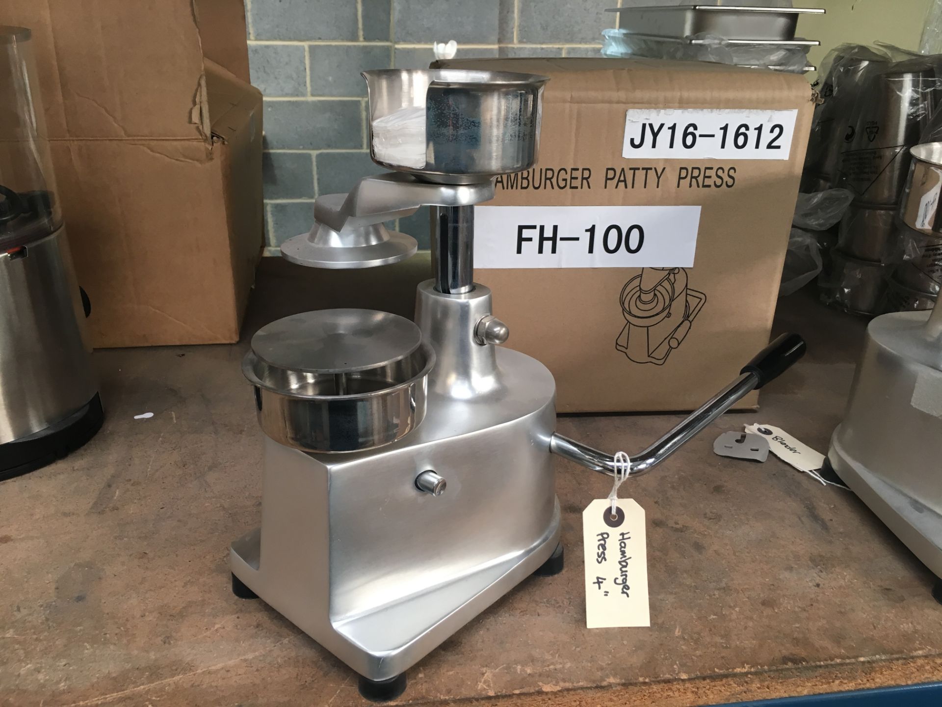 100mm Hand Burger Press 4"