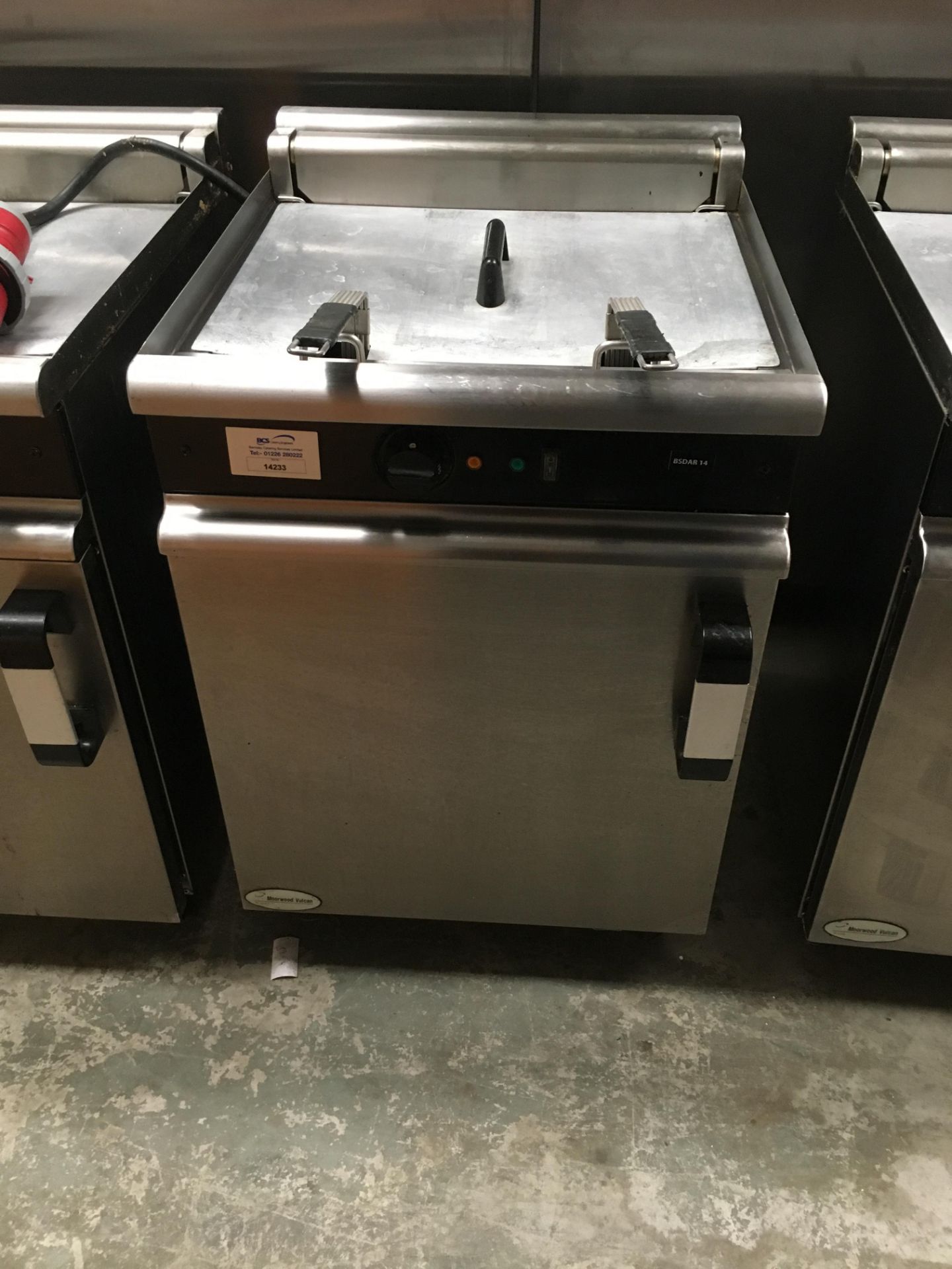 Moorwood Vulcan Double Electric Fryer