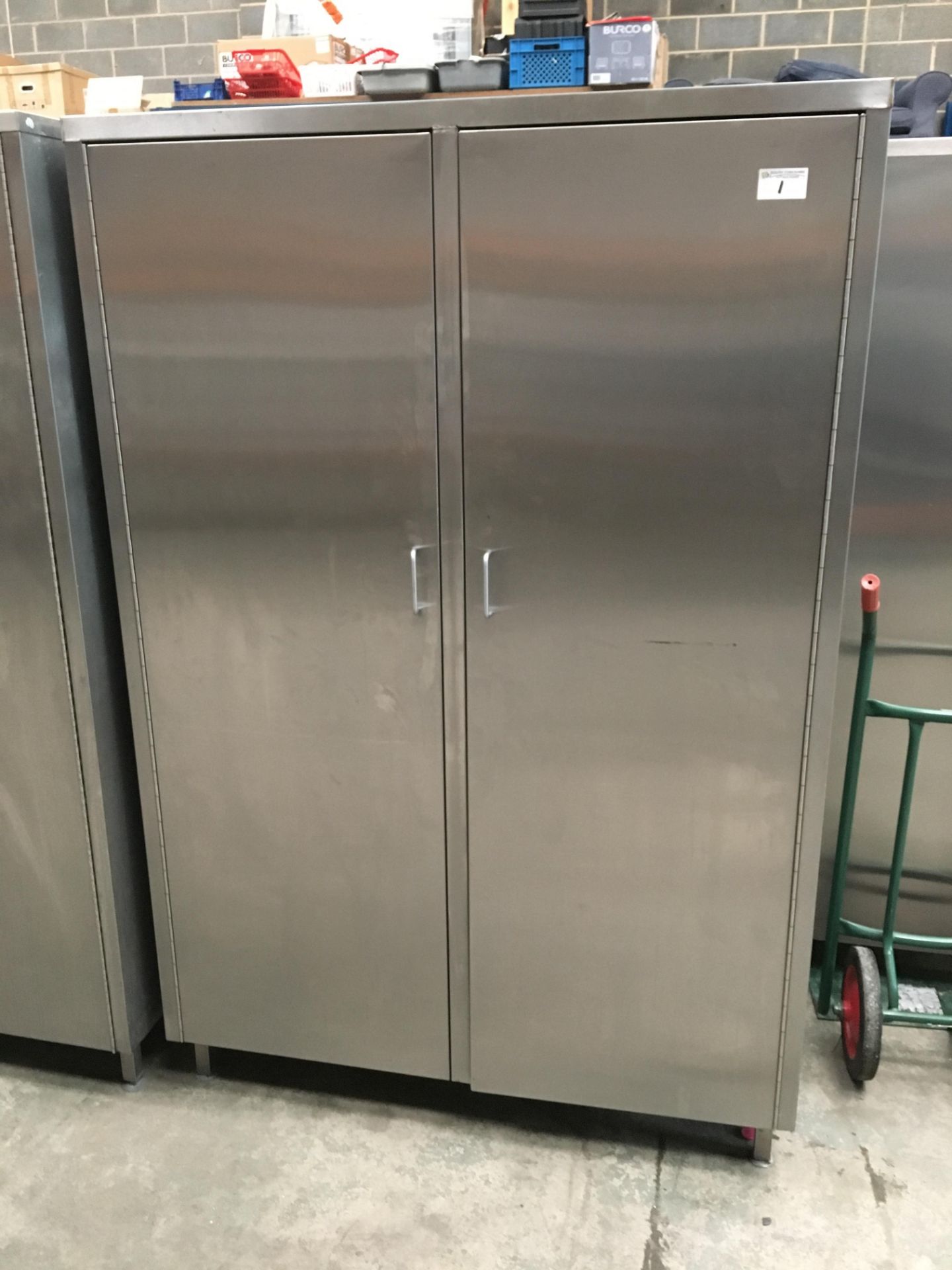 Large Kitchen Storage Cupboard Double Door