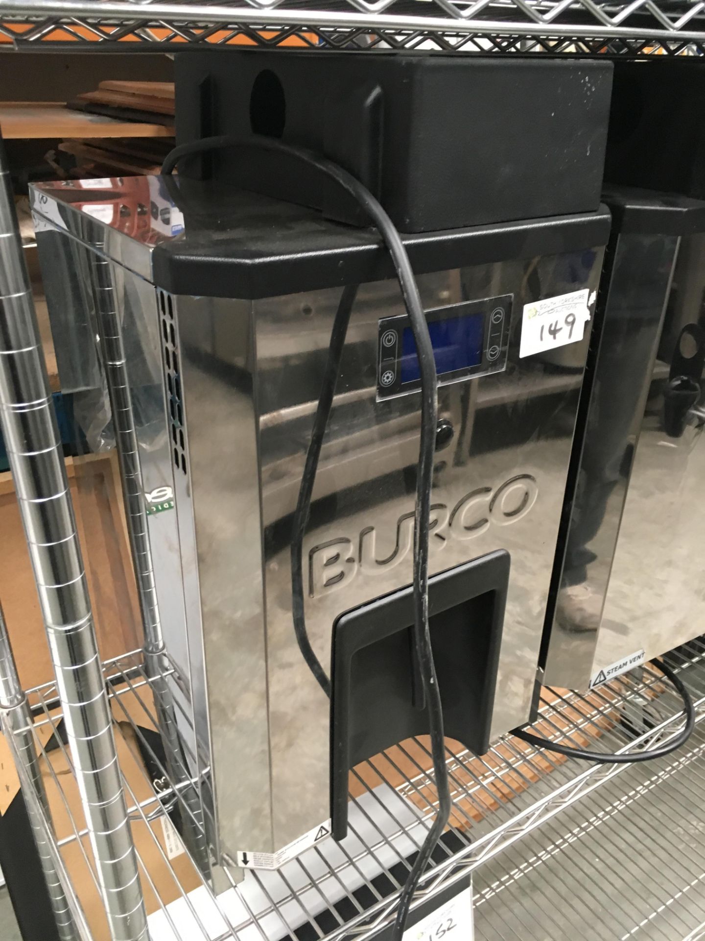 Burco Water Boiler with Drip Tray