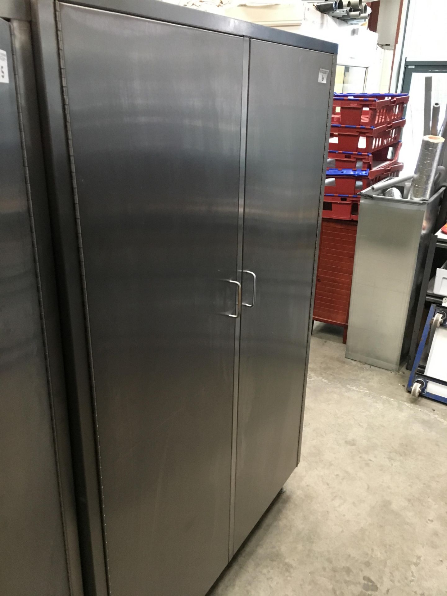 Large Kitchen Storage Cupboard Double Door