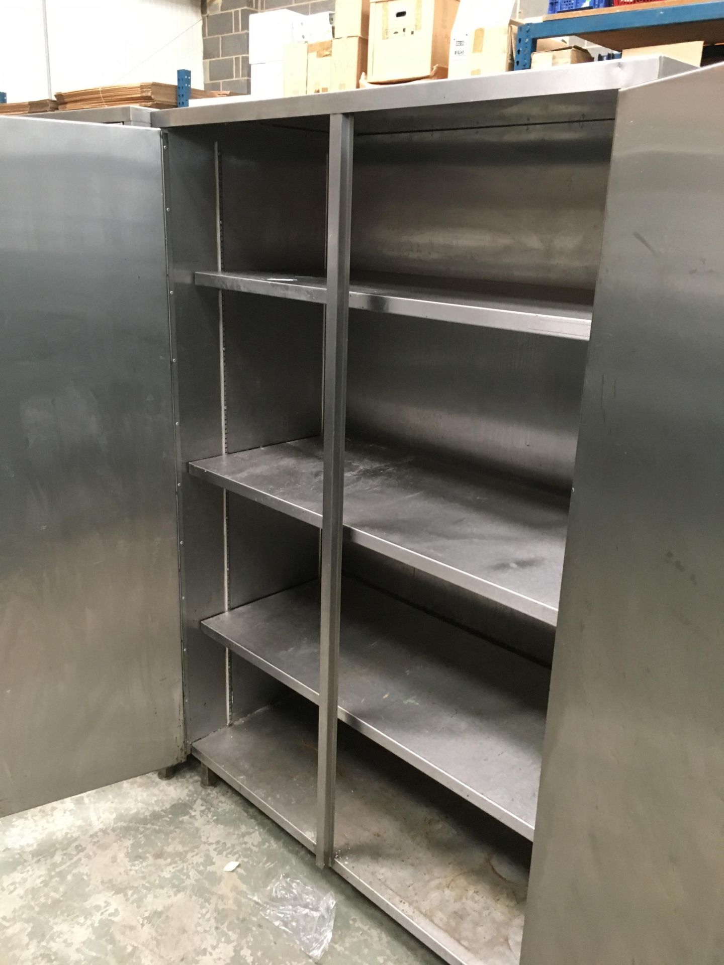 Large Kitchen Storage Cupboard Double Door - Image 3 of 3