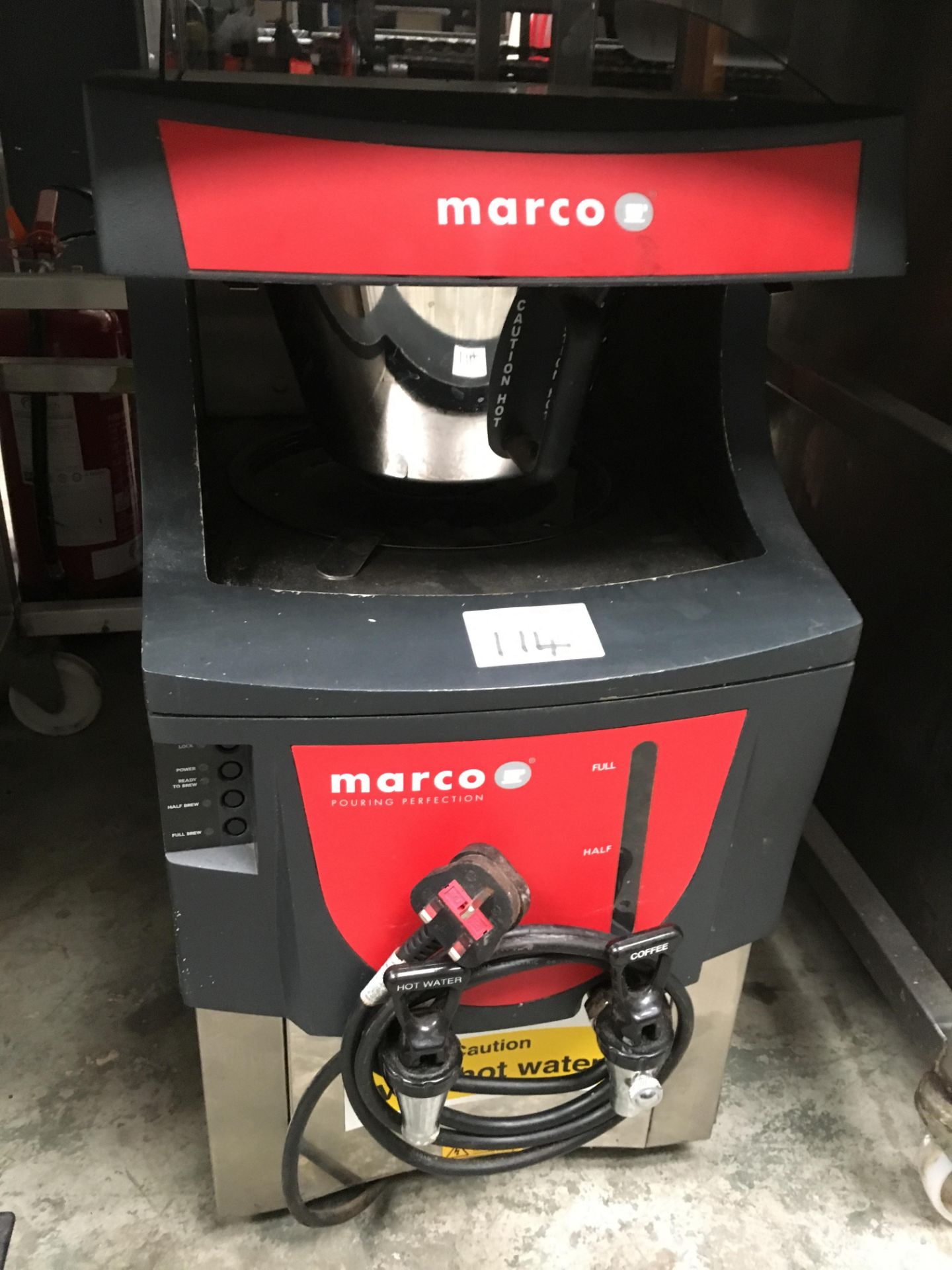 Marco Bulk Coffee Brewer, Hot Water Boiler