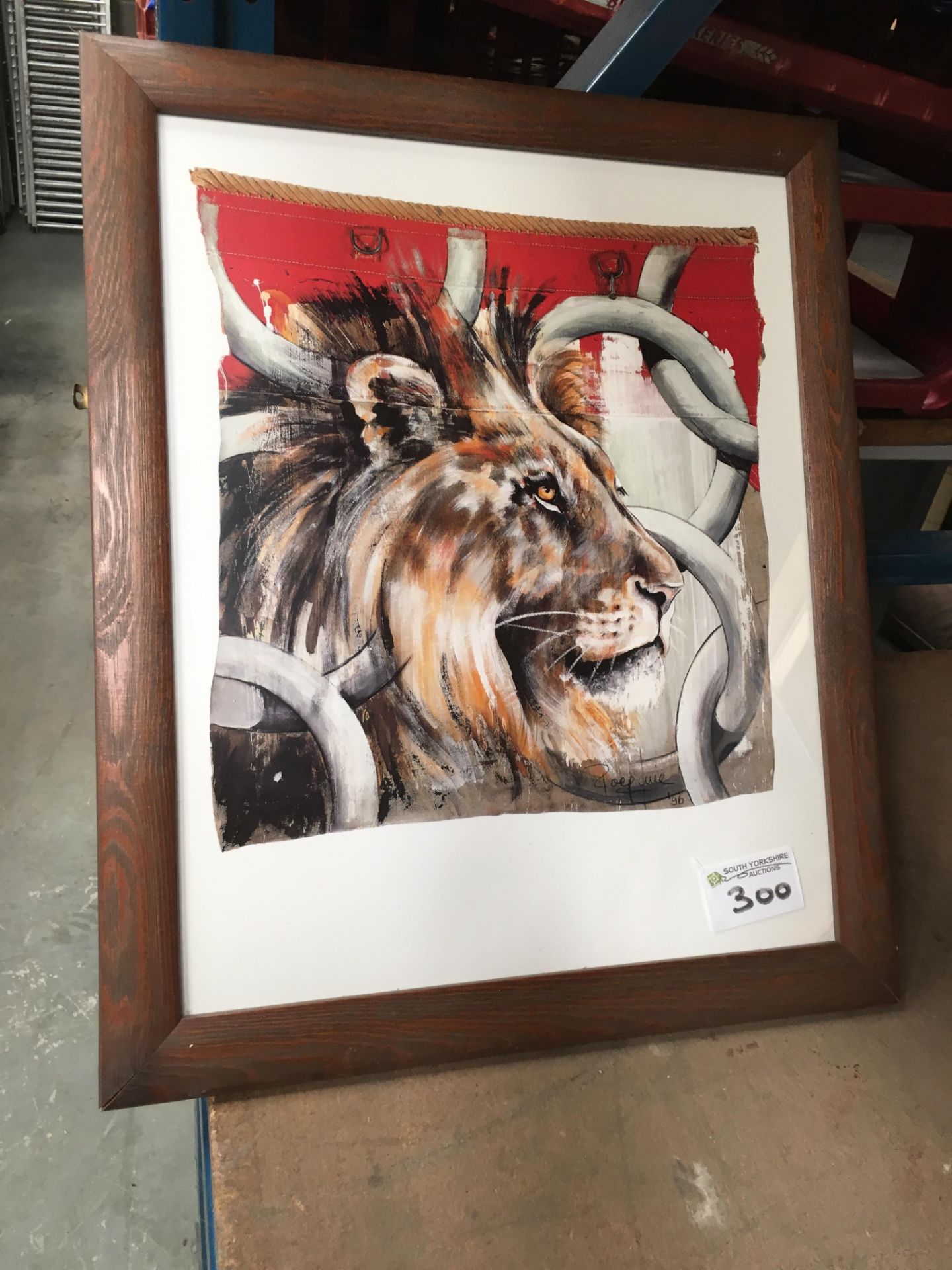 2 x Framed Pictures of Tigers - Image 2 of 2