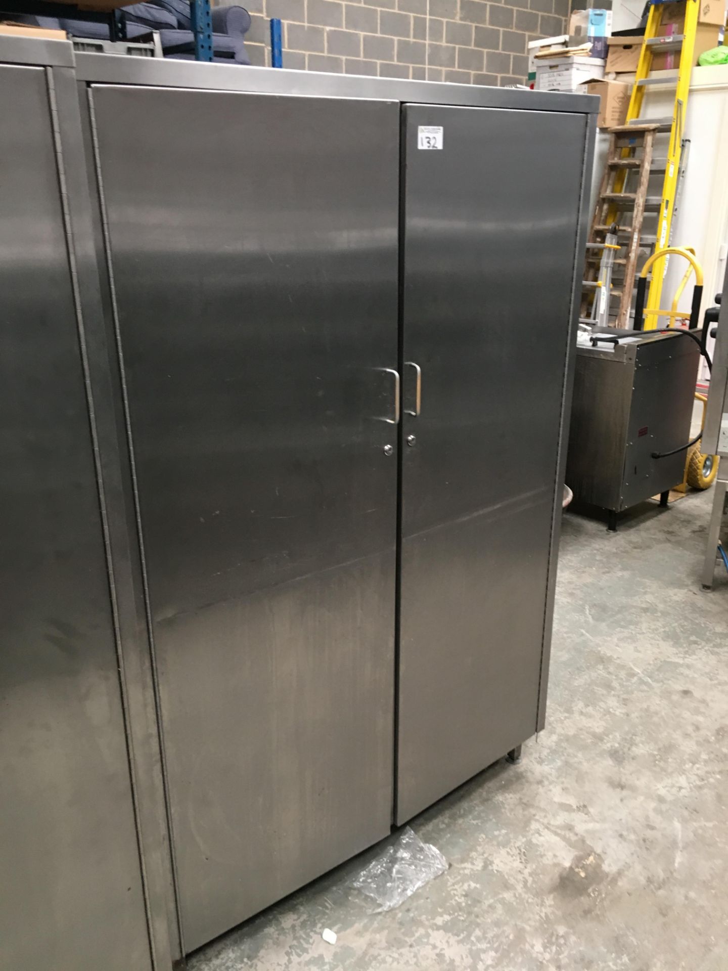 Large Kitchen Storage Cupboard Double Door